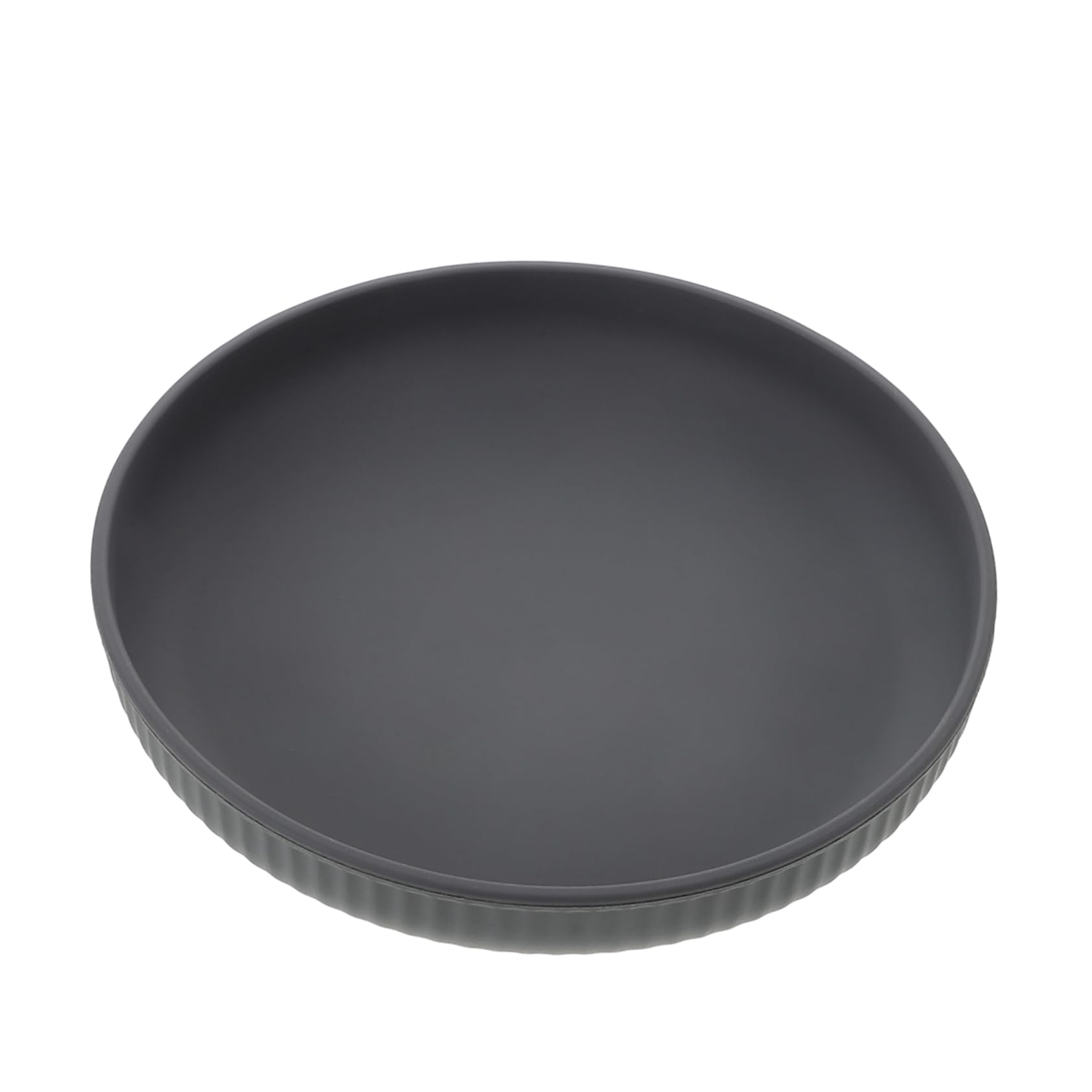 SHERCHPRY Elderly Food Plate with Suction Cup Design Leakproof Silicone Eating Plate for Self Service Meals Compact and Durable for Seniors and Patients