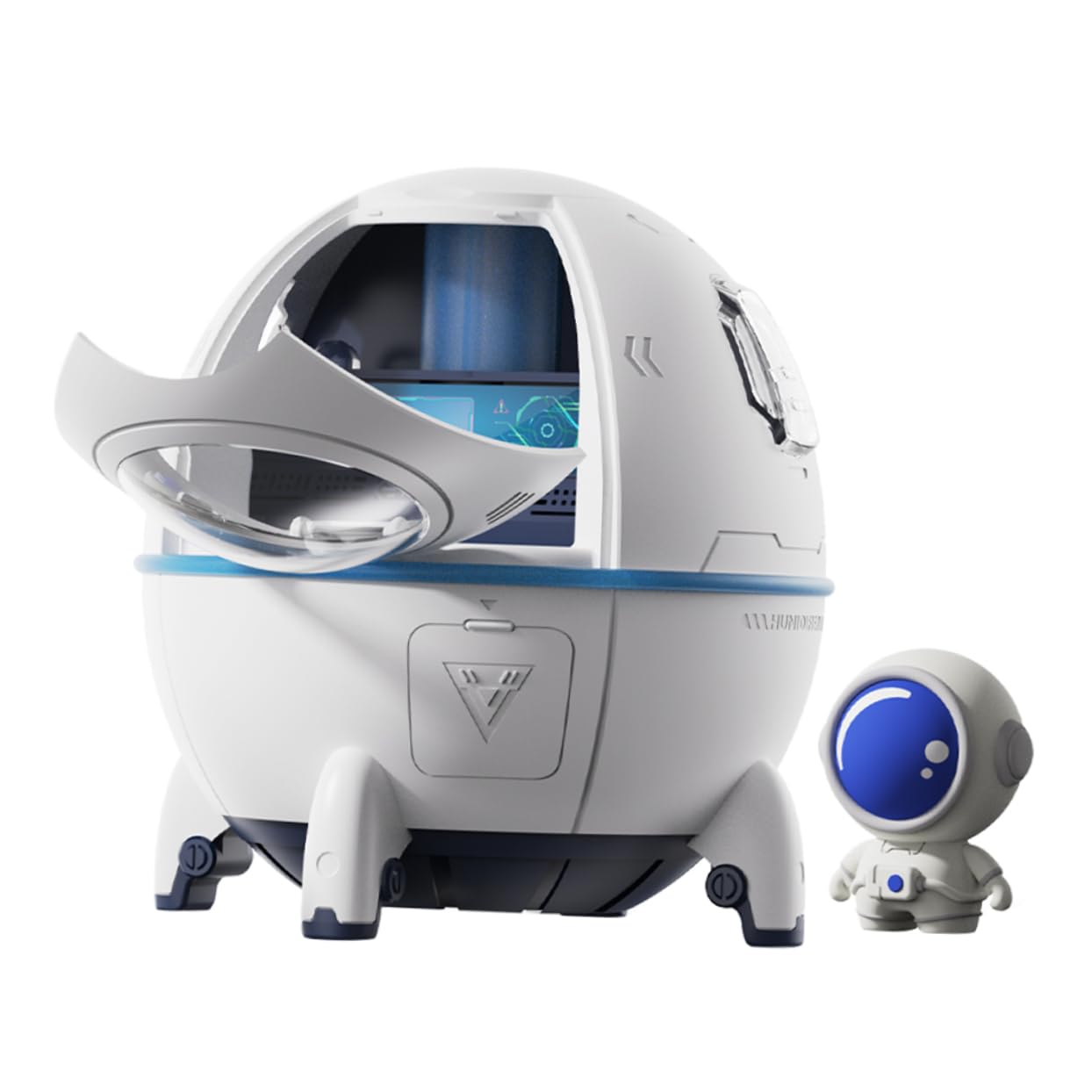 Diffuseur portable ultrasonique design de vaisseau spatial pour enfant