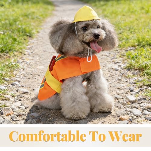 Disfraz para perro Gadpiparty XL naranja resistente miniatura 3