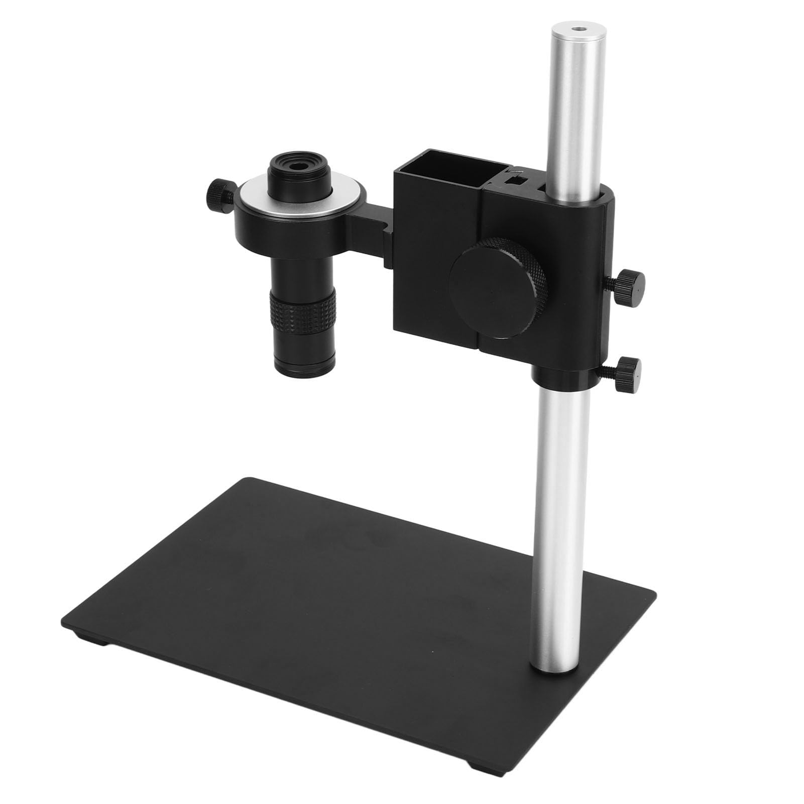 Kit Microscopio Industriale Ad Alta Definizione 130X, Set di Supporti per Lenti Elettroniche Monoculari per Attrezzature Di Sperimentazione