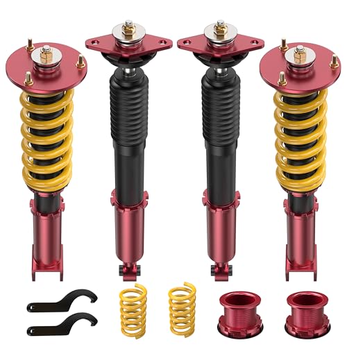 KUIPERAUTO Yellow Adjustable Coilovers
