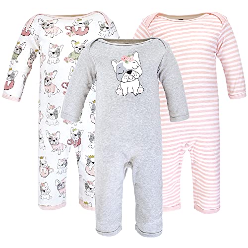 Image of Hudson Baby Baby Cotton Union Suit, 3 Pack