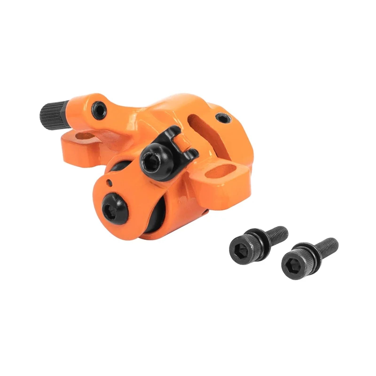 Pinza de Freno for Patinete eléctrico M365 Pro 4 Pro M3 1S, aleación de Aluminio, Freno de Disco for Rueda Trasera con Tornillos, Accesorios(Orange)