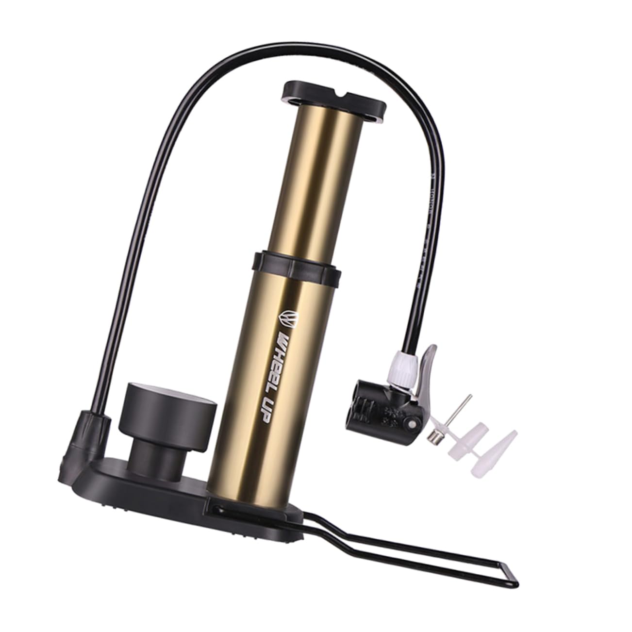 SUPVOX Bicycle Accessory Bike Tire Pump Road Bike Mini Pump Portable Bike Pump Camping Under Table Storage Motorcycles Floor Pumps Foot Pump and Barometer Inflatable Ball