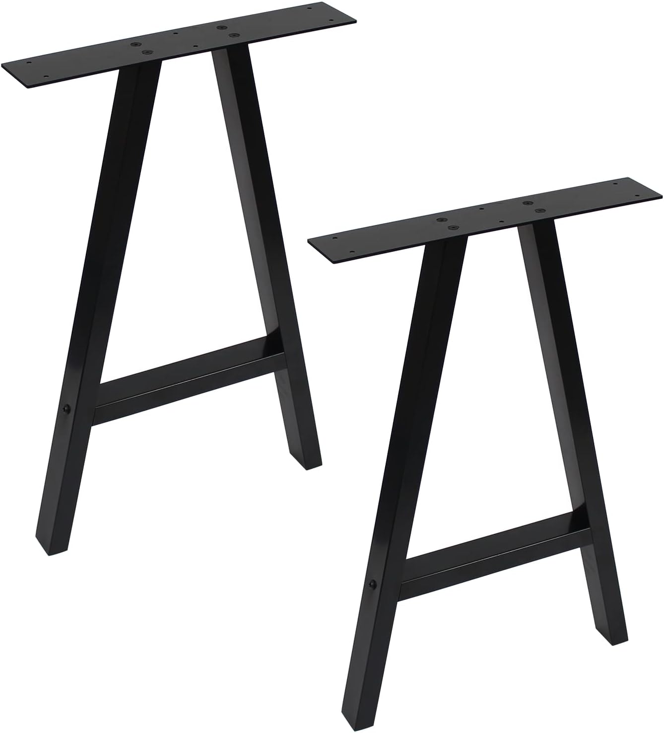 Metal Table Legs 28 Inch Heavy Duty A Shape Metal Desk Legs