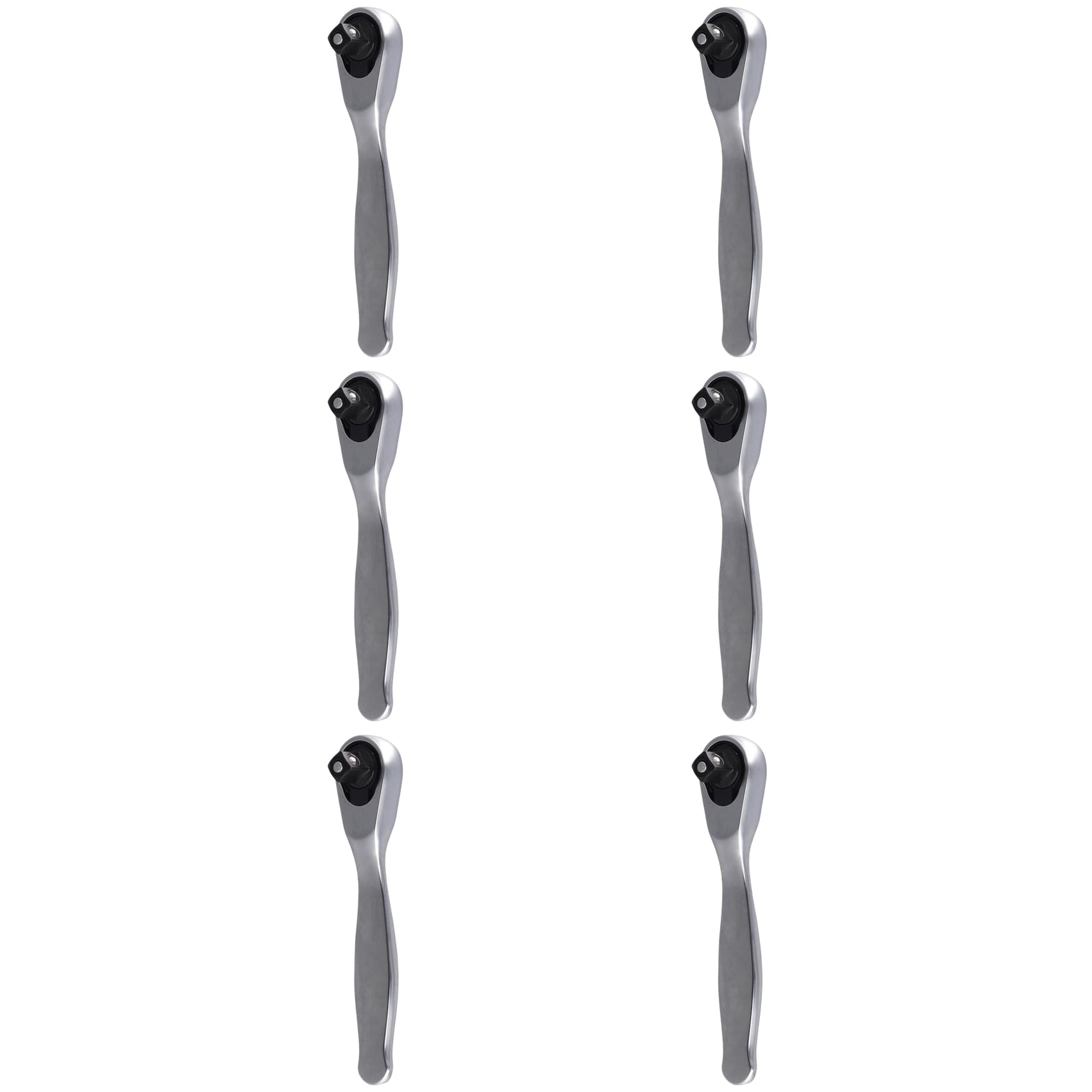 Jnchdghwa 6X Mini 1/4 Ratchet Wrench High Quality Quick Socket Ratchet Wrench Screwdriver Wrenches Tools Small Spanner 72 Tooth