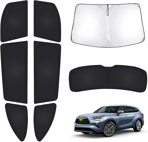 Miniatura 80 de T TGBROS Parasol para ventana de ajuste personalizado para Chevrolet Chevy Trailblazer 2021-2023 2024, accesorios para parabrisas y ventanas