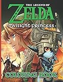  The Legend Of Zelda Twilight Princess Coloring Book: Coloring Books For Adult The Legend Of Zelda Twilight Princess Awesome Exclusive Images