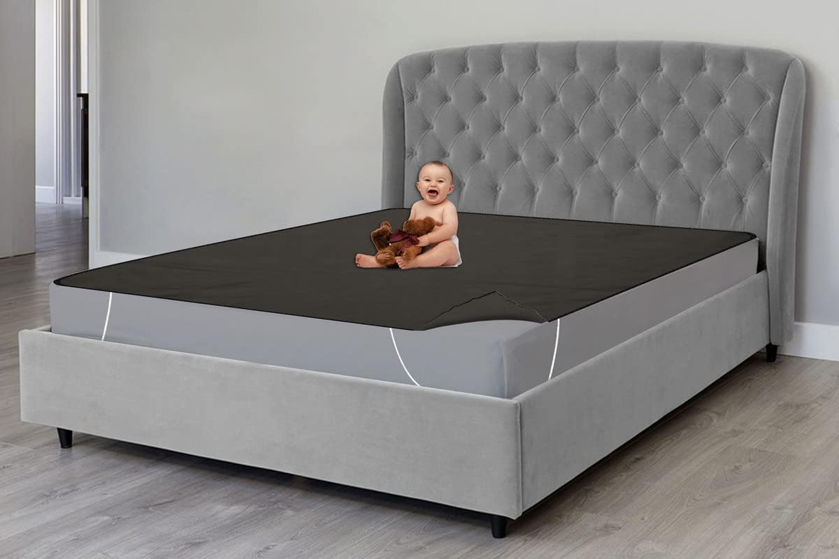 Mattress Protector/Waterproof Bedsheet Size WxL 36x72 inches Single Bed One Unit Polyester Military