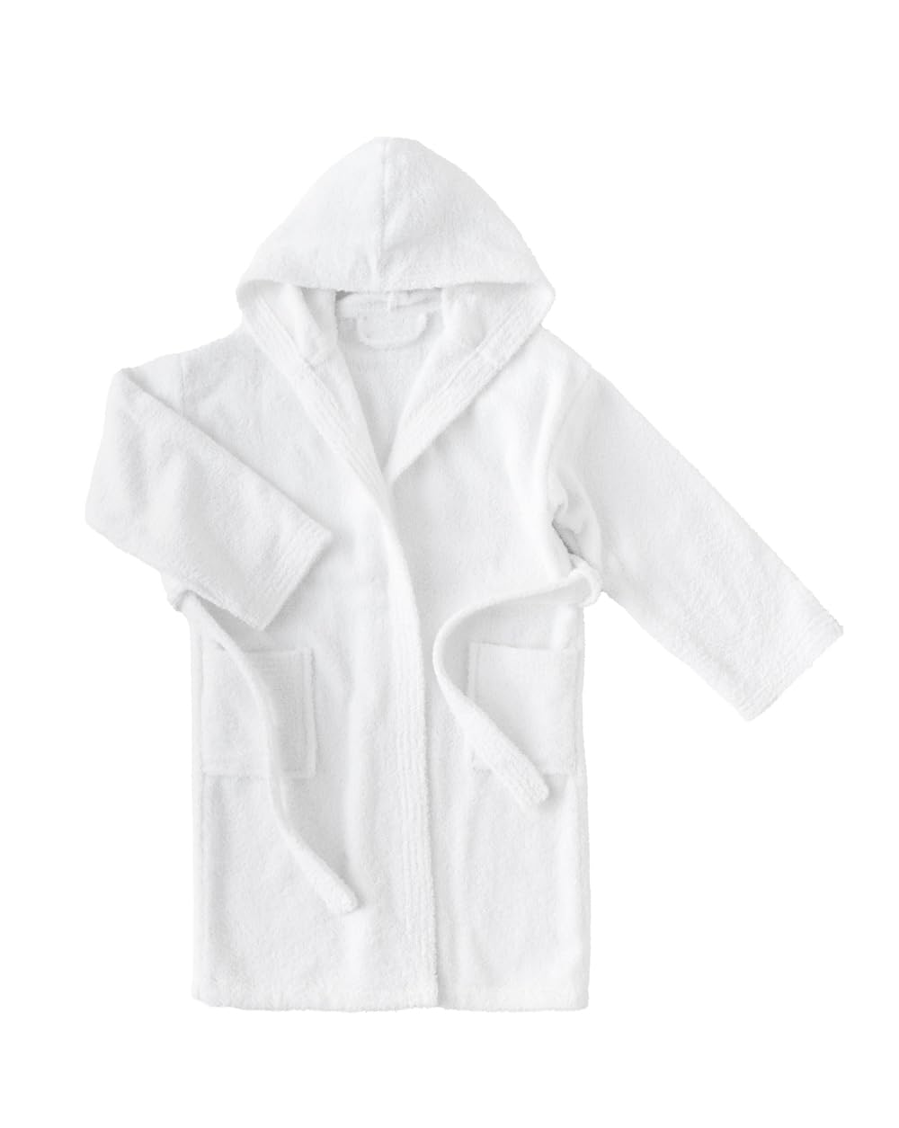 Top Towel - Szlafrok dziewczęcy - Szlafrok chłopięcy - 100% bawełna - frotte 450 grms - 10-12 lat - biały