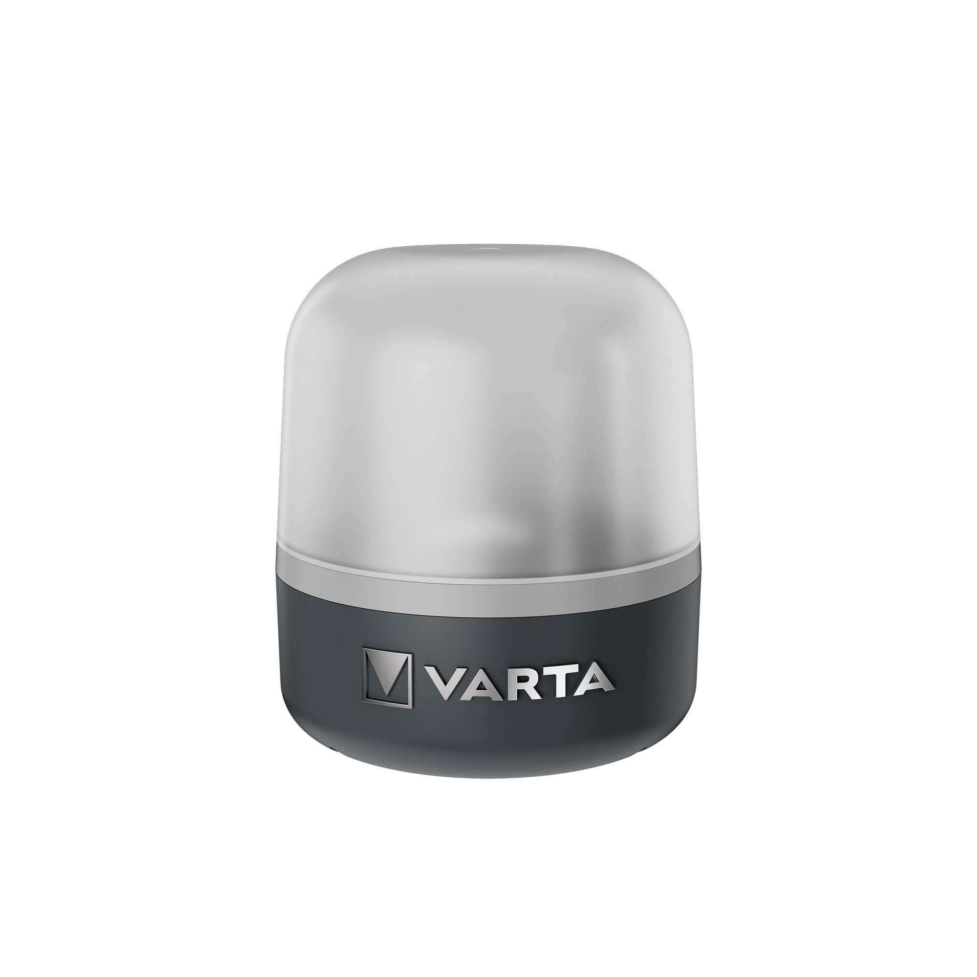 VARTA Campinglampe, Dynamo Camping Laterne L10RH, Handkurbel Lampe, 2 Lademöglichkeiten: per Kurbel oder über USB Typ C, Spritzwassergeschützt (IP54) und stoßfest, für Angeln, Outdoor, Stromausfall