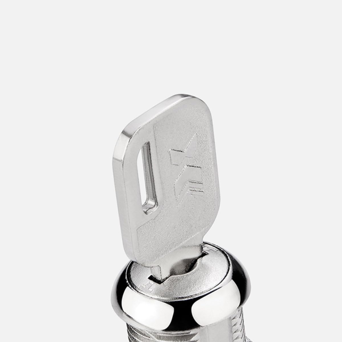 HOUSON Pack of 3 Letter Box Lock, Cabinet Door Lock, Drawer Lock, Chest of Drawers Lock, Cylinder Cam Lock (20 mm) - Image 4