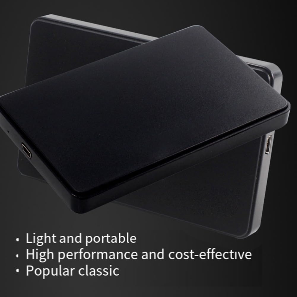 Disque Dur Externe Mobile USB 3.0 Élevé 750 Go de Stockage Disque Dur Portable pour Ordinateur Portable de Bureau