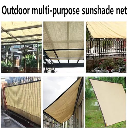 Filet d'ombrage pergola de jardin pare-soleil en maille durable extérieur - 6