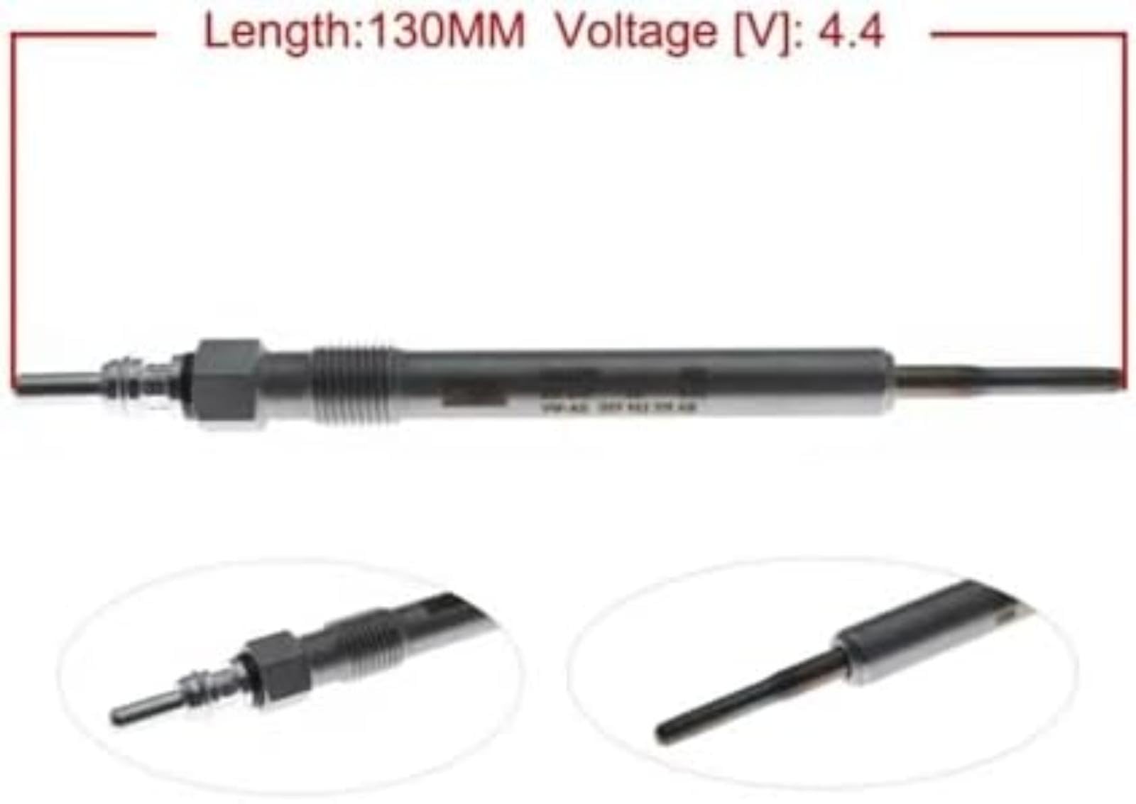 Plug Glow, for A6, for A7 4Ga 4Gf 4G2 4Gc C7 2010-2018 059963319Ab Plugs Set Car Spark Ignition Plug Bujía de encendido para coche