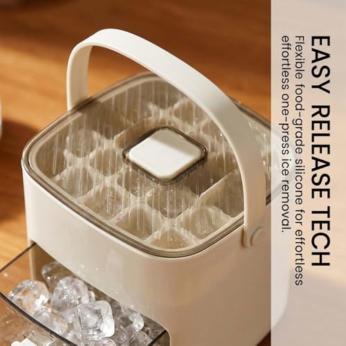 Bandeja para Cubos de Hielo con Tapa y Contenedor SakerPlus miniatura 3