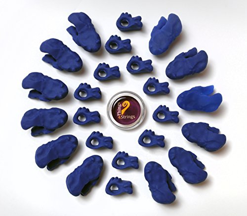 Original Bow Buddy Bright Blue Things 4 Strings Bow Hold Buddies Studio Kit Of Violin/Viola Teaching Aid Accessories #TOP4