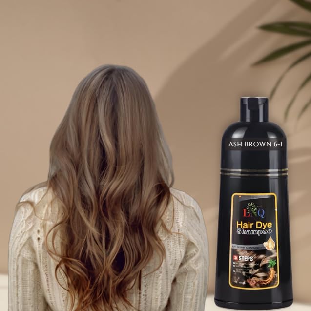 Miniatura 4 de Champú con Tinte Natural 6 en 1 de Ginseng La Niquereña – Cubre Canas, Fortalece y Da Brillo Tinte Capilar con Extractos Naturales (Tinto Vino C-5)