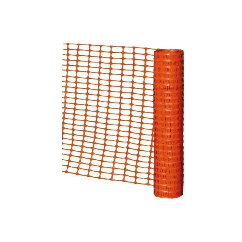 Barriere de Chantier Orange 1m x 50m Sacherie de Pantin