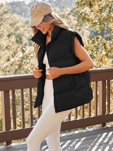 AUTOMET Womens Puffer Vests Fall Fashion Jackets Puffy Outfits 2025 Trendy Sleeveless Coats Outerwear Winter Clothes3