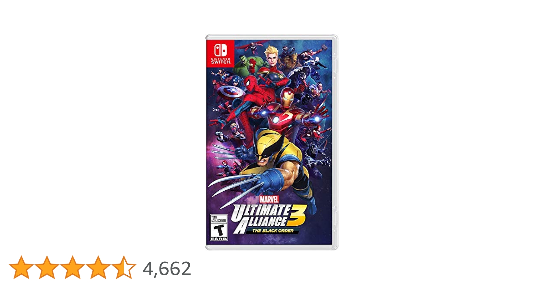 Marvel Ultimate Alliance 3: The Black Order for Nintendo Switch