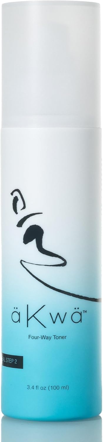 4Life – aKwa Four Way Toner – Rose Water, Seaweed & Niacinamide to Hydrate, Refresh, Even Tone & Set Makeup – Alcohol-Free Plant-Based Formula – 3.4 fl oz