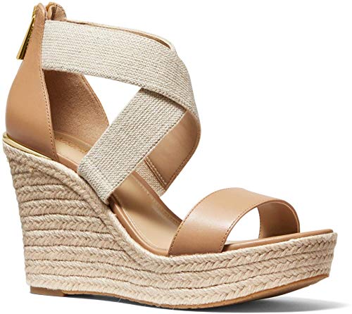 Michael Michael Kors Prue Wedge Peanut 10 M