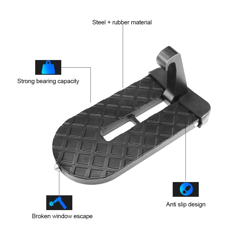 Gradino Per Portiera Auto In Lega - Pedale Per SUV E Jeep, Carico 200kg - Foto 2