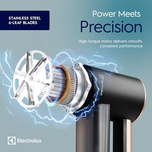 Electrolux Rechargeable Fabric Shaver | 3-Speed Lint Remover for Clothes & Furniture | Eliminates Fuzz & Pilling | Electric Lint Shaver with LED Display & Type-C Fast Charging Port - Black - Image 3