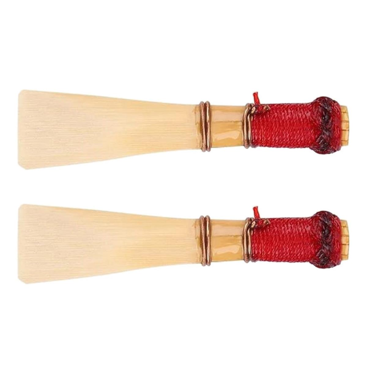 2 Stück Fagottrohrblätter aus Schilf Leichtes Handgefertigtes Zubehör für Fagott Kompakt und Langlebig Geeignet für Fagottspieler und Geschenk