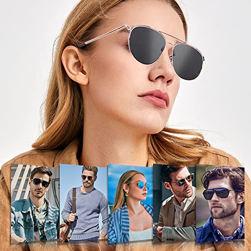 Vcxn Rearview Spy Sunglasses,Uv Glasess Rear View Eyeglasses For Cyclists,Commuters,Rowers,Bikers, Black, Large #TOP1