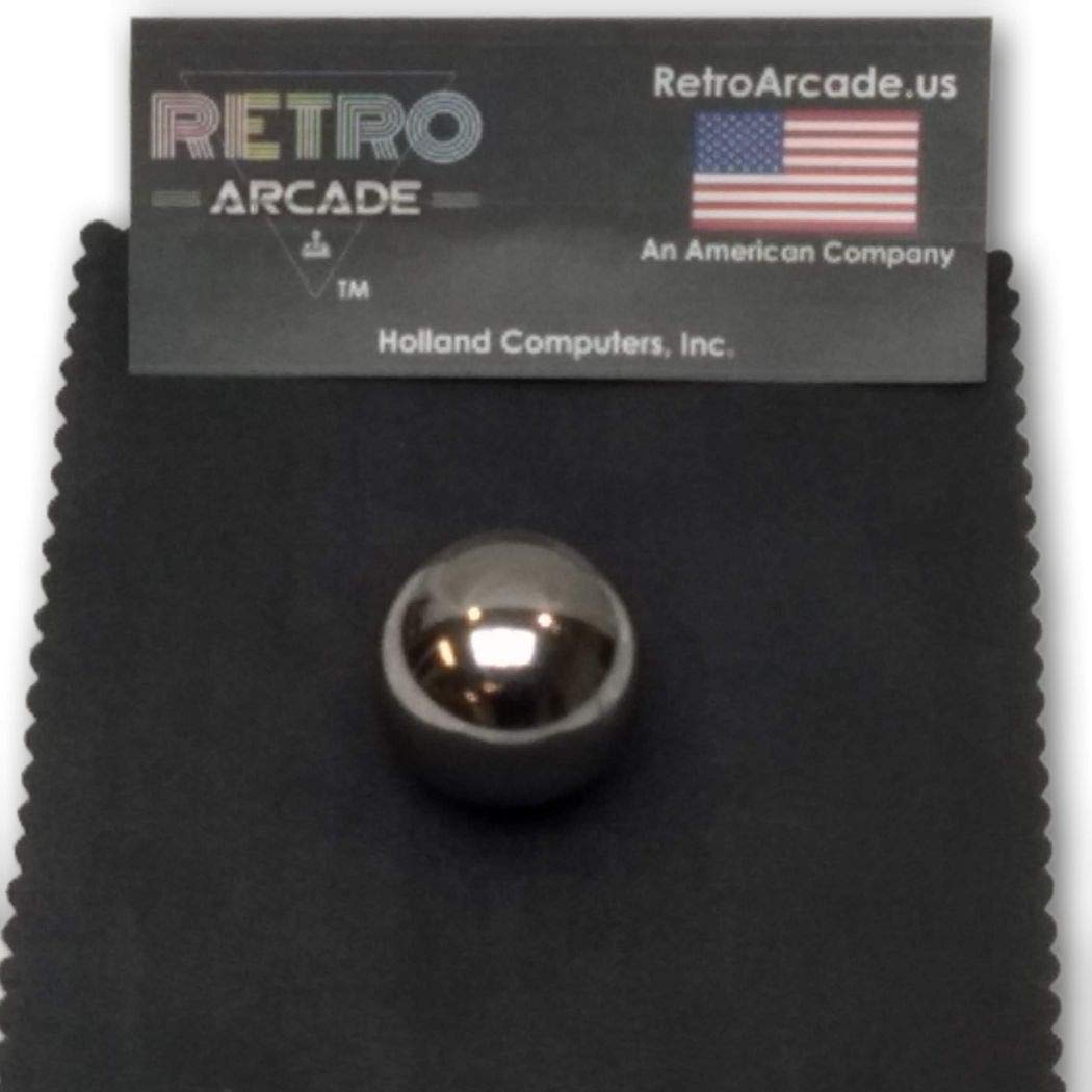 Chrome Steel Mirror Finish Arcade Pinball 1.065 Inch Diameter, Pinball Machine Pinball