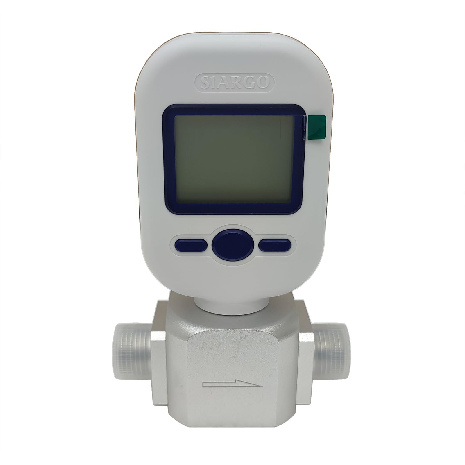 Maisutseb Digital Gas Mass Flow Meter 0-100L/m Air Flow Meter Sensor Oxygen, Nitrogen, Air Flow Tester MF5708