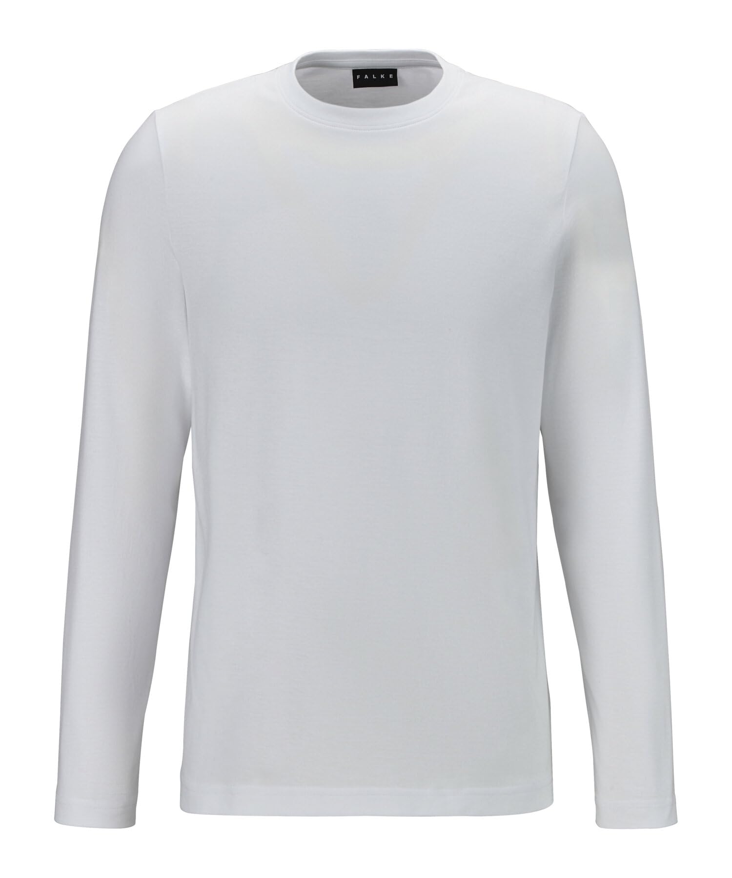 FALKE Herren Basic T-Shirt Longsleeve Pullover atmungsaktive Baumwolle weich Langarm bequem sehr leicht 1 Stück