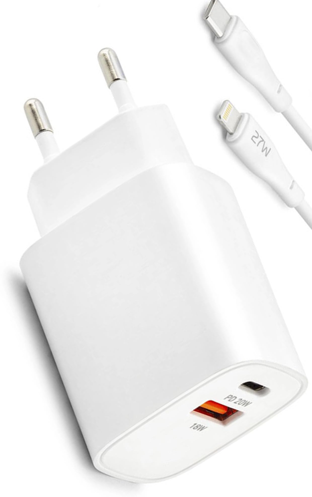 Zipax iPhone 14, 14 Pro, 14 Pro Max ile Uyumlu 38W USB-C PD