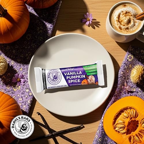 Barra de proteína Vanilla Pumpkin Spice Daryl's Bars miniatura 3
