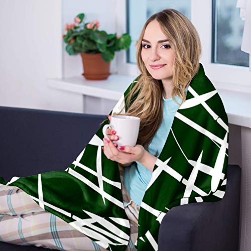 Couverture imprimé feuilles de bambou au design raffiné - 8