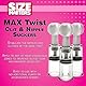Size Matters Twist Up Nipple and Clitoris Suction Devices