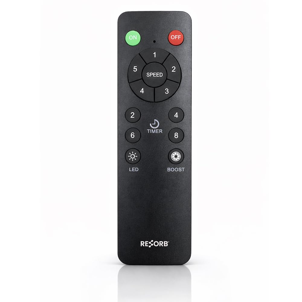 Fan Remote Compatible with Orient Electric Ceiling Fans EcoTech Supreme Falcon I-Tome Hector Deco Models with Speed Timer LED Boost Control Black FN 3-image-0
