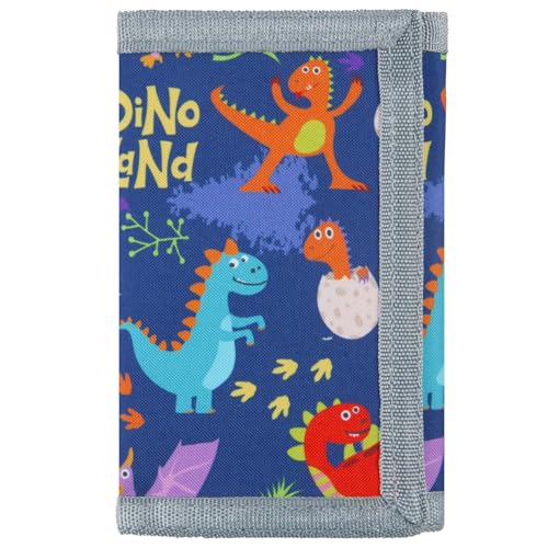 Image of Kids Wallet for Boys Ages 4-12, Dinosaur Boys Wallet, Toddler Wallets with Coin Pocket, Novelty Christmas & Birthday Gift