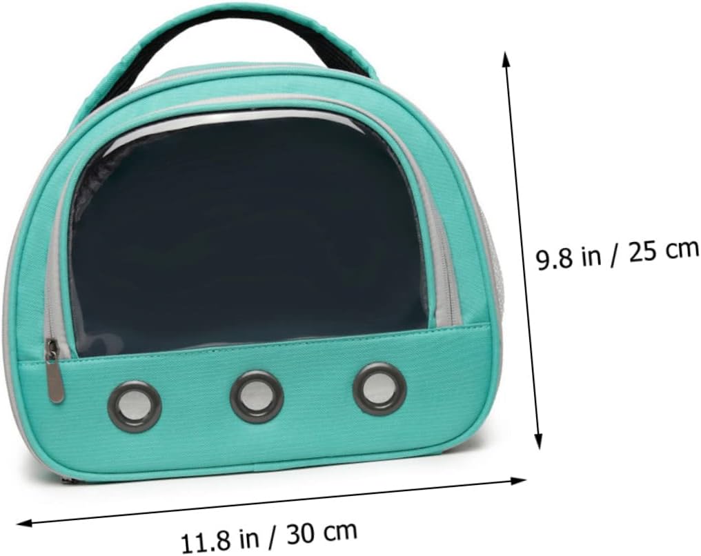 Totority Portable Breathable Hamster Carrier Bag Lightweight Travel Pouch for Small Animals for Hamsters Guinea Pigs and for Camping and Sightseeing