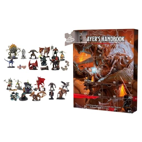 Calendrier de l'Avent 2025 donjons dragons, le cadeau de Noël idéal pour geek