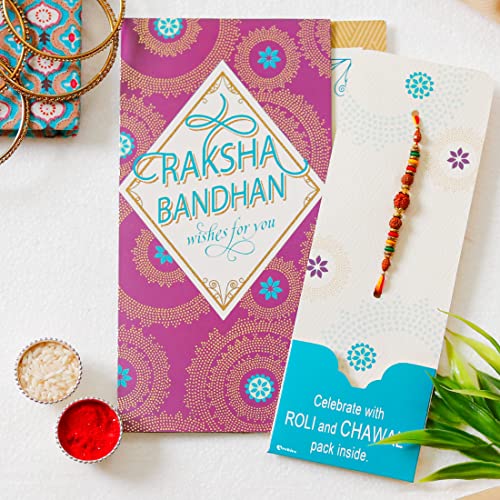 Image of ARCHIES Rakhi Collection For Rakshabandhan | Rakhi For Brother | Rakhi for Bhaiya and Bhabhi | Rakhi Combo Gift Hamper (AFFECTION-ARCHIES SPECIAL RAKHI CARD COMBO)