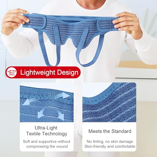 Faja para Hernia Inguinal Unisex Ajustable con Almohadillas miniatura 4