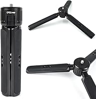 Vista 8 de Mini trípode de aluminio resistente, trípode de mesa de escritorio para cardanes DSLR, Zhiyun Weebill/Crane/Lab, DJI Ronin S/SC/RS/RSC Series, Osmo