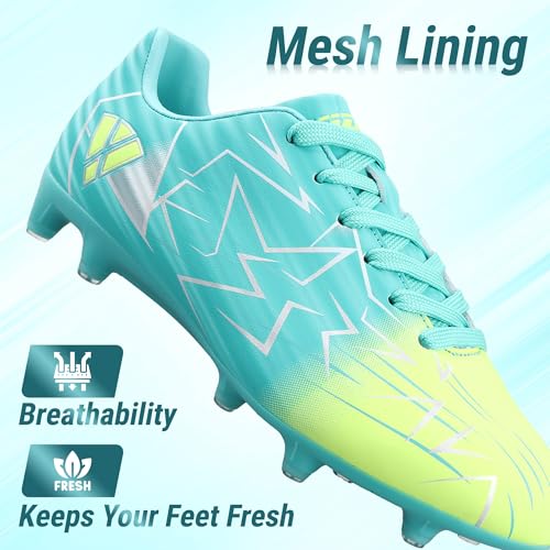 Vizari Lucia Junior FG Soccer Cleats for Kids | Synthetic Football Cleats with TPU Outsole | Perfect Boys Cleats Girls Soccer Cleats and Kids Cleats for Wide or Regular Fit3