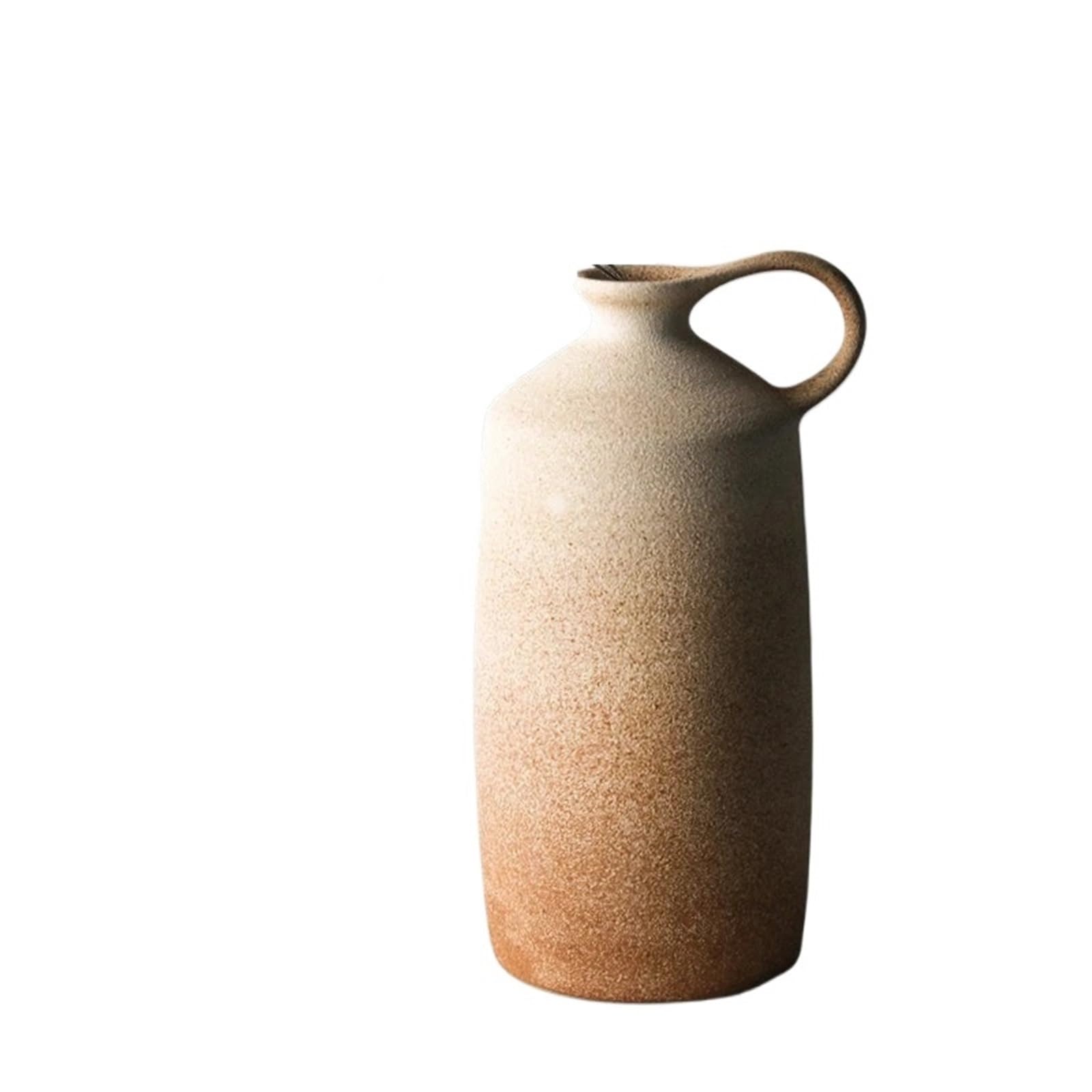 Vase en céramique géométrique cadeau déco intérieur pièce d'art esthétique