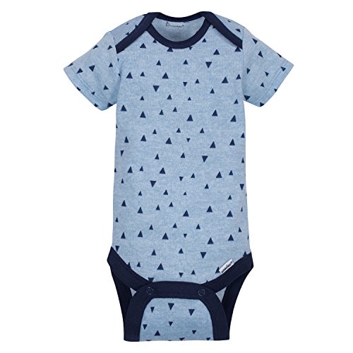 Image of Gerber Unisex Baby 5-Pack Short Sleeve Variety Onesies Bodysuits