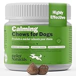 Deley Naturals Calming Chews for Dogs - Dog Calming Treats Anxiety Relief - Hemp Chews with L-Theanine for Separation, Travel & Vet Visit - Dog Calming Chews & Relaxation Bites for Restless Behavior