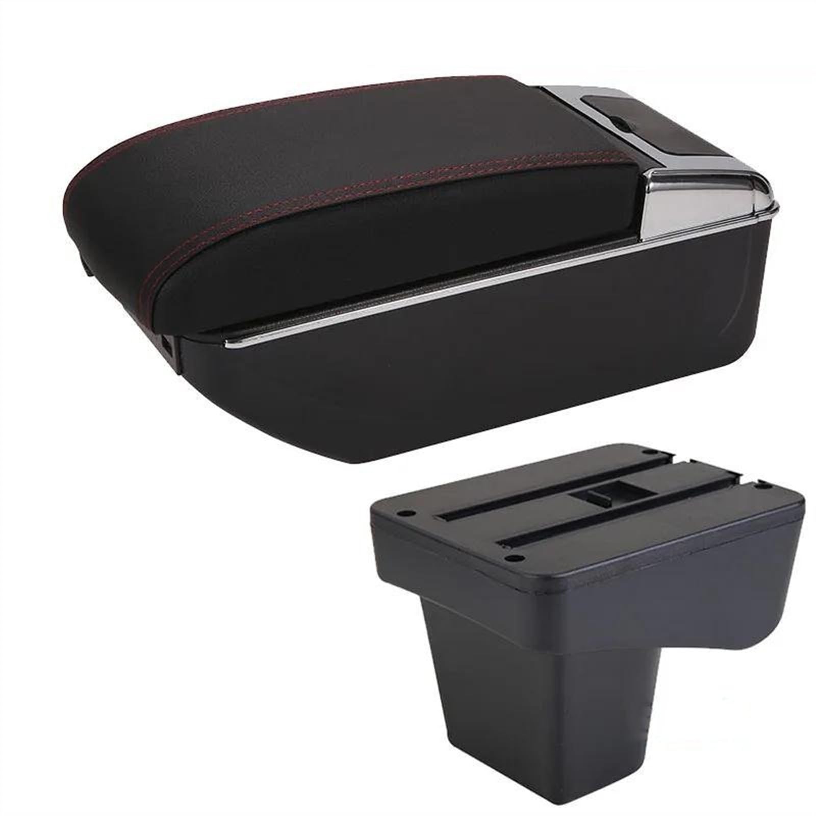 Ysdsls B1 Black Red 7Usb Car Center Console Storage Box Multifunctional Armrest Interior Accessories For Vitara